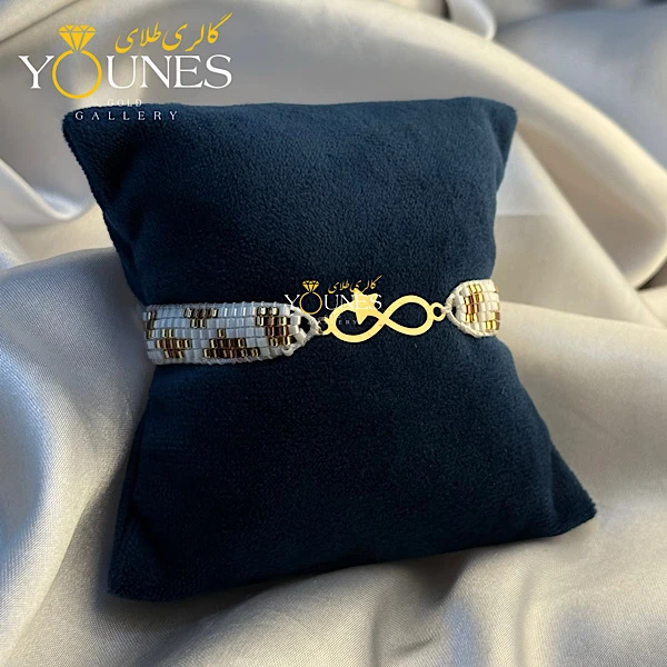 دستبند میوکی بینهایت ستاره ای طلا